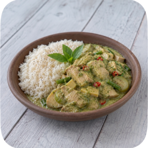 Green Thai Curry With Chicken