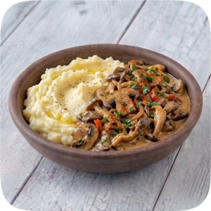 Mushroom Stroganoff